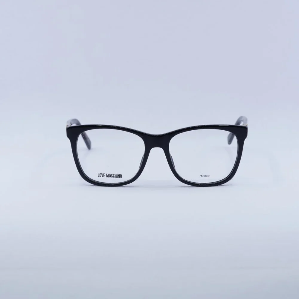 New Moschino MOL520 0807 00 Eyeglasses - Black Frame 52mm - Lowest price!